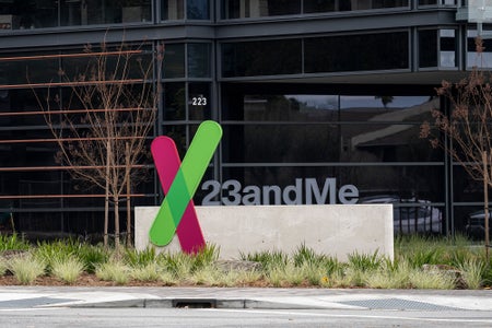 23andMe headquarters in Sunnyvale, California.