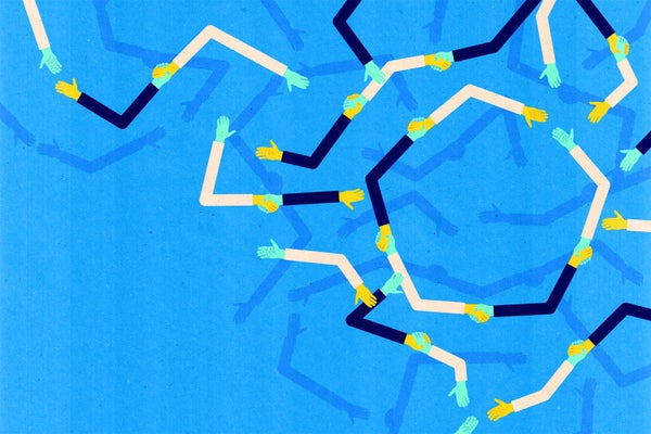 The Math of Making Connectıons art