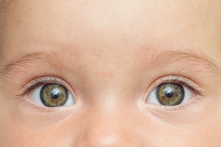 Hazel baby eyes