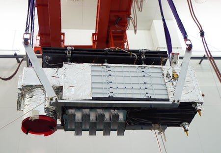 The fridge-sized satellite Jinan-1.