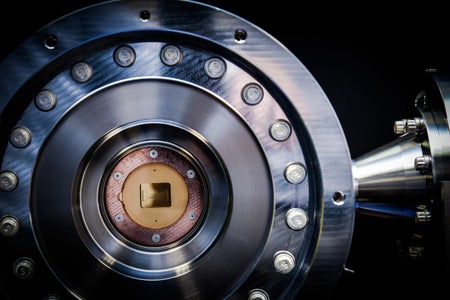 Quantinuum's vacuum chamber