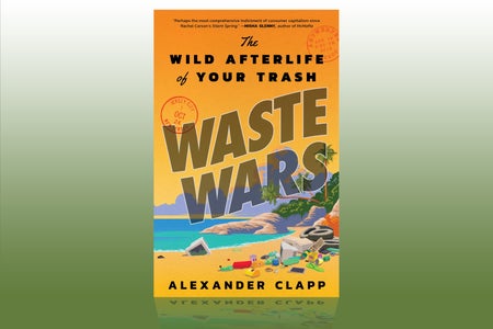 Cover for the novel "Waste Wars"