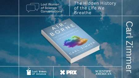 An illustration of a book with the words "Air-Borne" on it